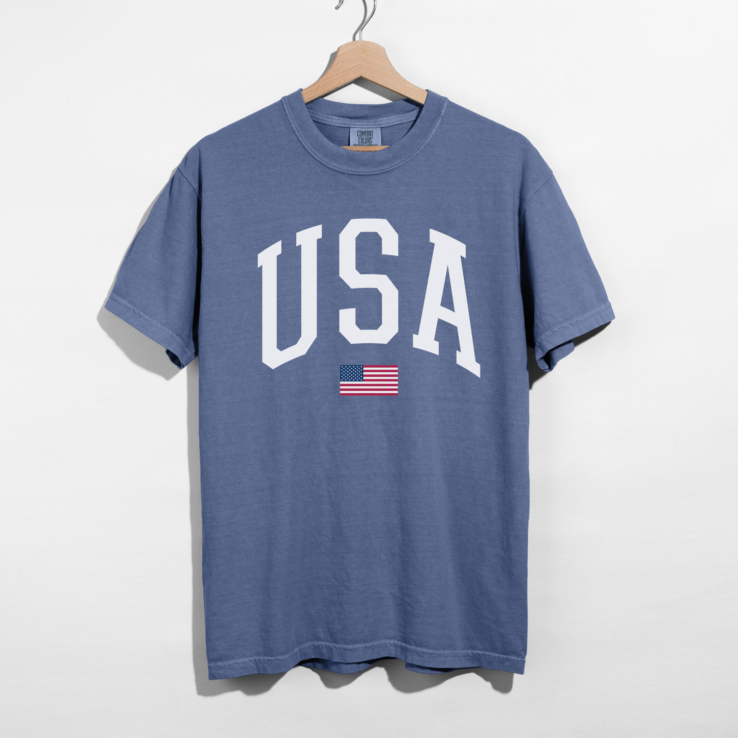 USA Varsity Graphic Tee – 5 Colors