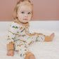 Boho Bats Bamboo Zippy Romper