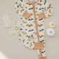 Boho Bats Bamboo Zippy Romper