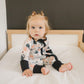 Boo Bash Halloween Bamboo Zippy Romper