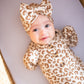 Bow Turban Hat - Leopard