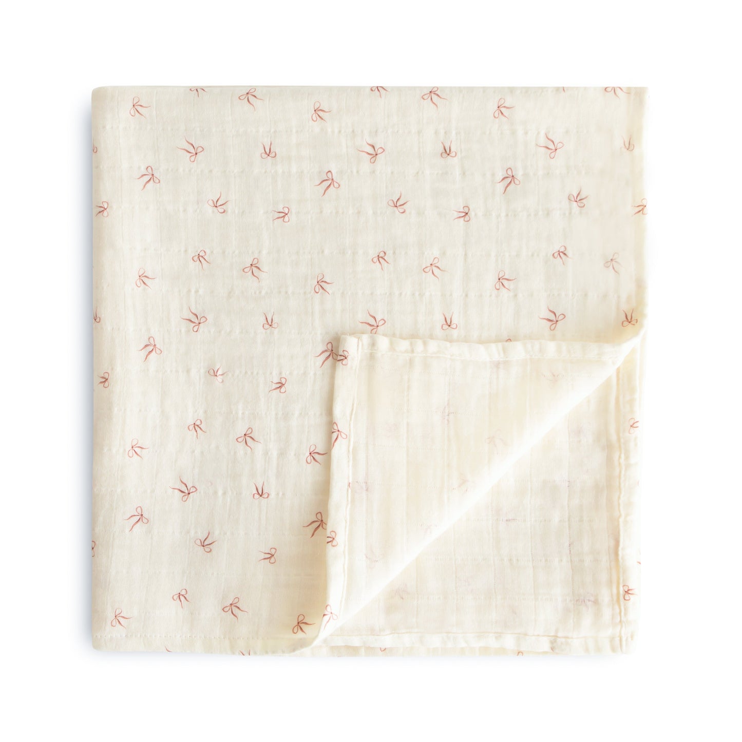 Organic Cotton Muslin Swaddle Blanket- Multiple Color Options