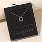 Secret Box Pave Sun Charm Necklace (NO BOX)