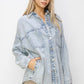 RISEN Tabatha Button Up Long Sleeve Shacket