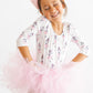 Ballerina 3/4 Sleeve Tutu Leotard