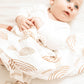 Muslin Swaddle Blanket - Caramel Rainbow