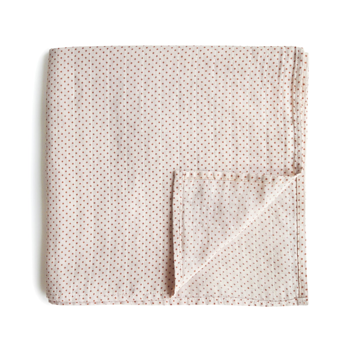 Organic Cotton Muslin Swaddle Blanket- Multiple Color Options