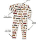 Cars Zipper Romper