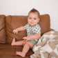 Plush Blanket - Taupe Checker