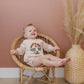 Creep It Real Organic Cotton Sweatshirt Romper