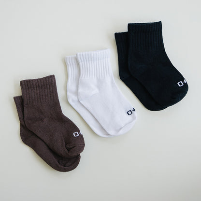 Crew Socks 3 Pack- Multiple options