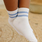 Crew Socks Striped 3 Pack