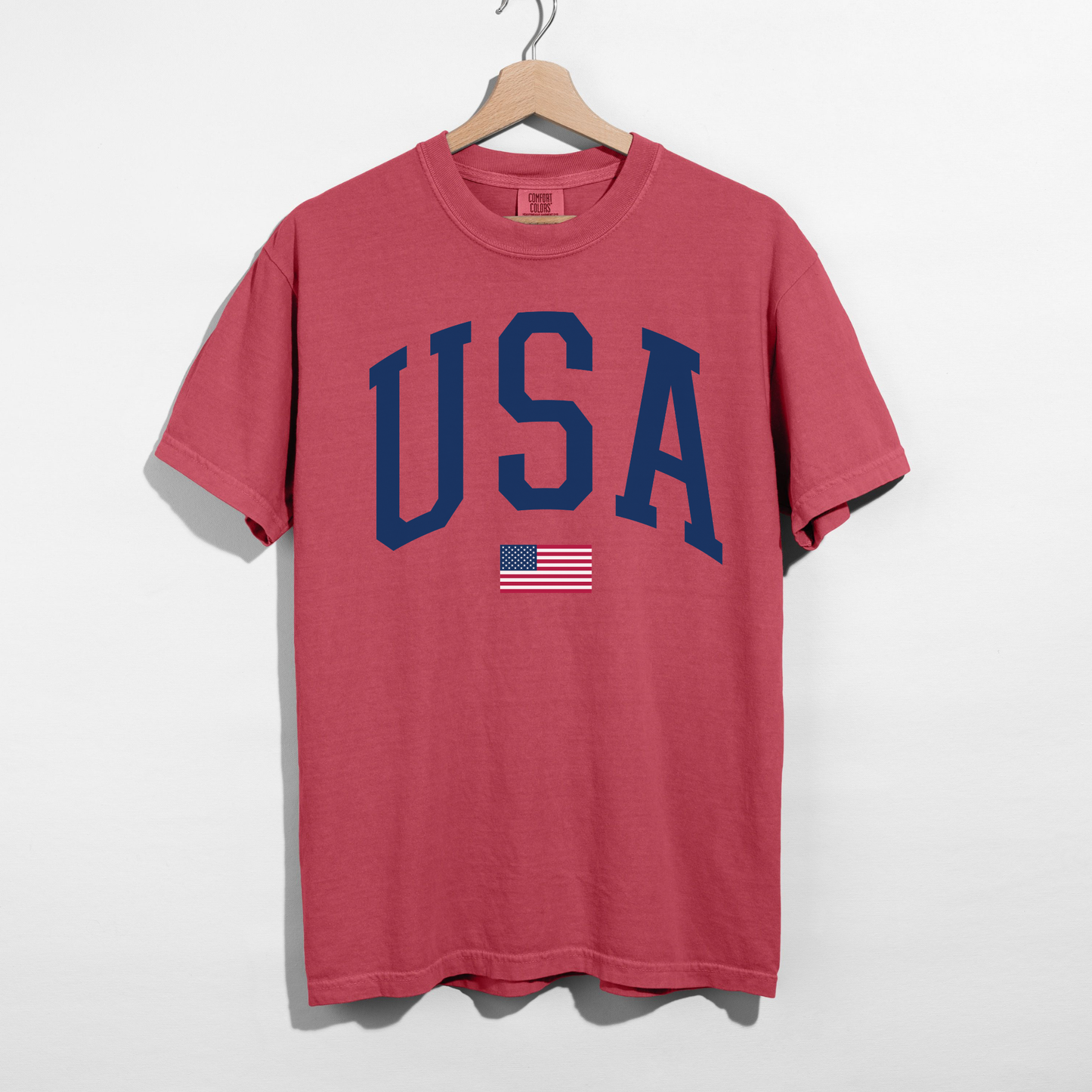USA Varsity Graphic Tee – 5 Colors