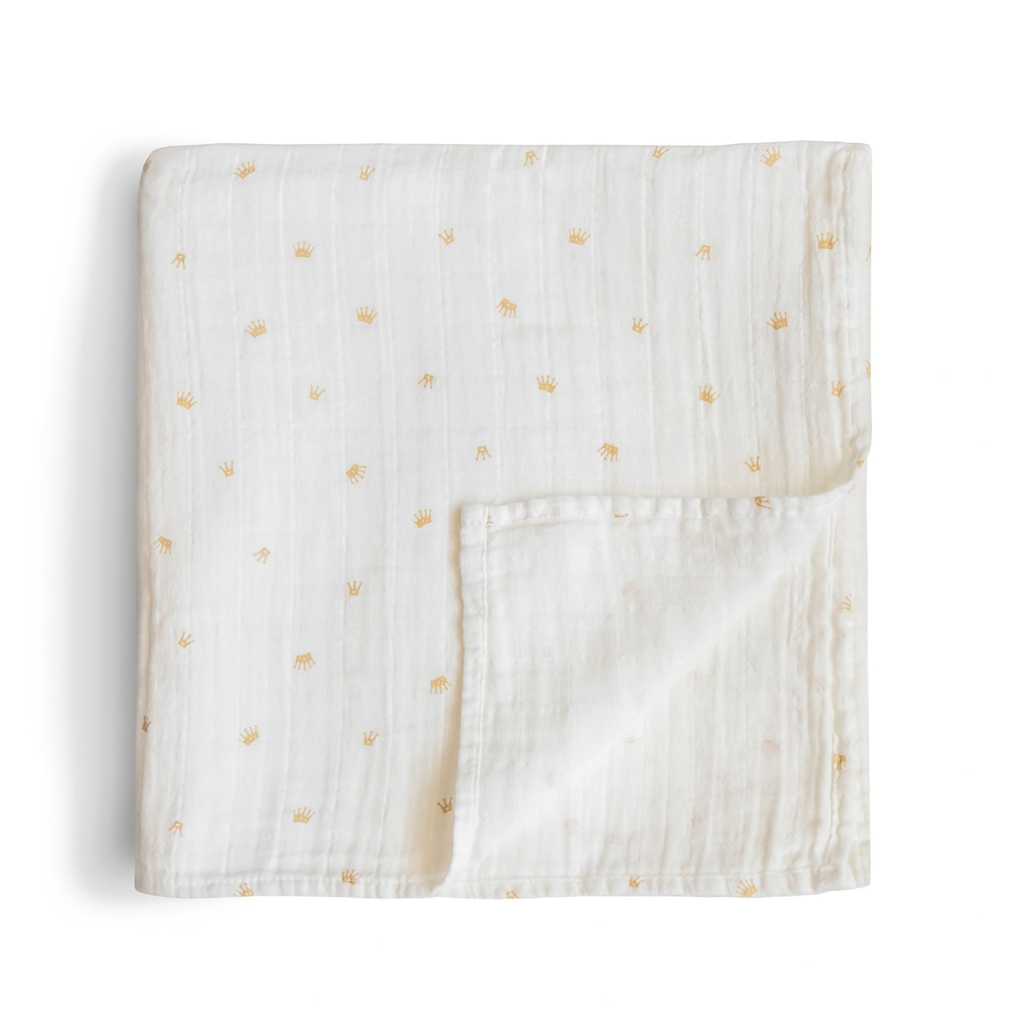 Organic Cotton Muslin Swaddle Blanket- Multiple Color Options