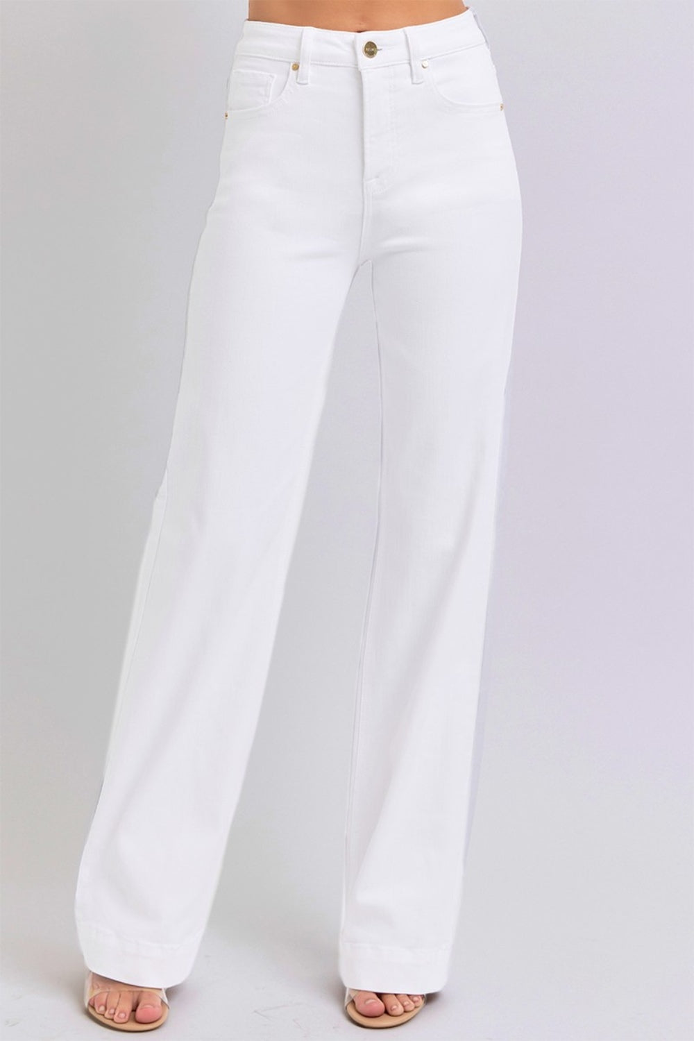 RISEN Blanca High Waist Straight Jeans