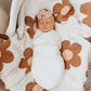 Plush Blanket - Caramel Daisy