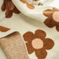 Plush Blanket - Caramel Daisy
