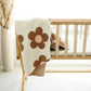 Plush Blanket - Caramel Daisy