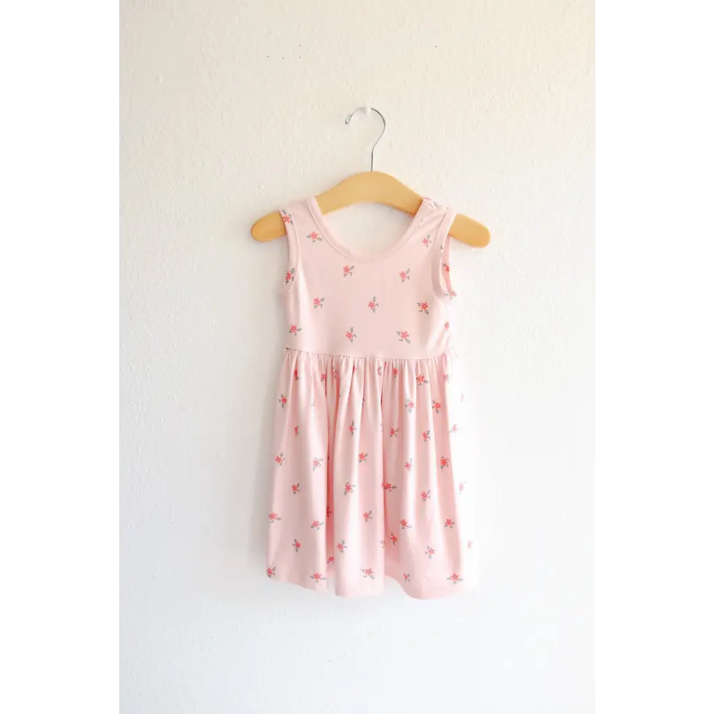 Floral Adventure Twirl Dress in Pink