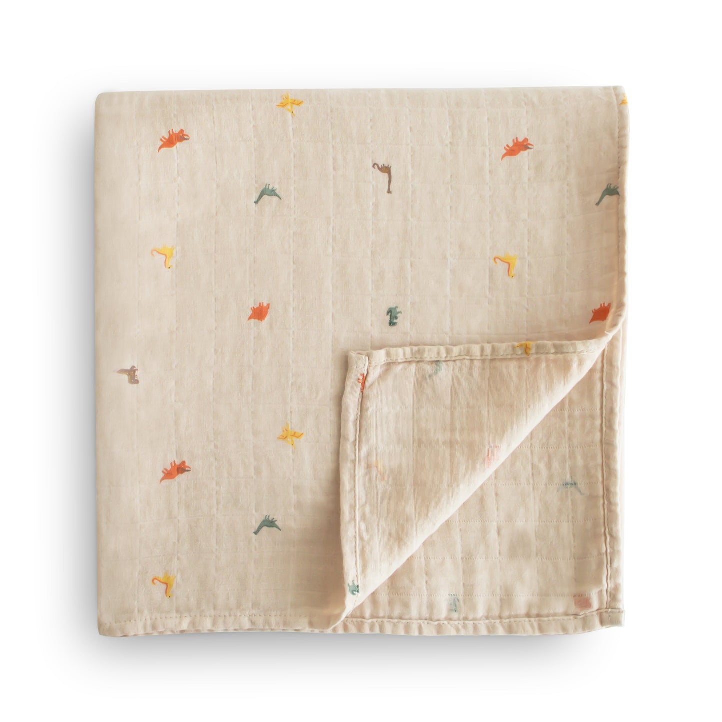 Organic Cotton Muslin Swaddle Blanket- Multiple Color Options
