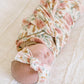 Muslin Swaddle Blanket - Dusty Pink Floral