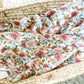 Muslin Swaddle Blanket - Dusty Pink Floral