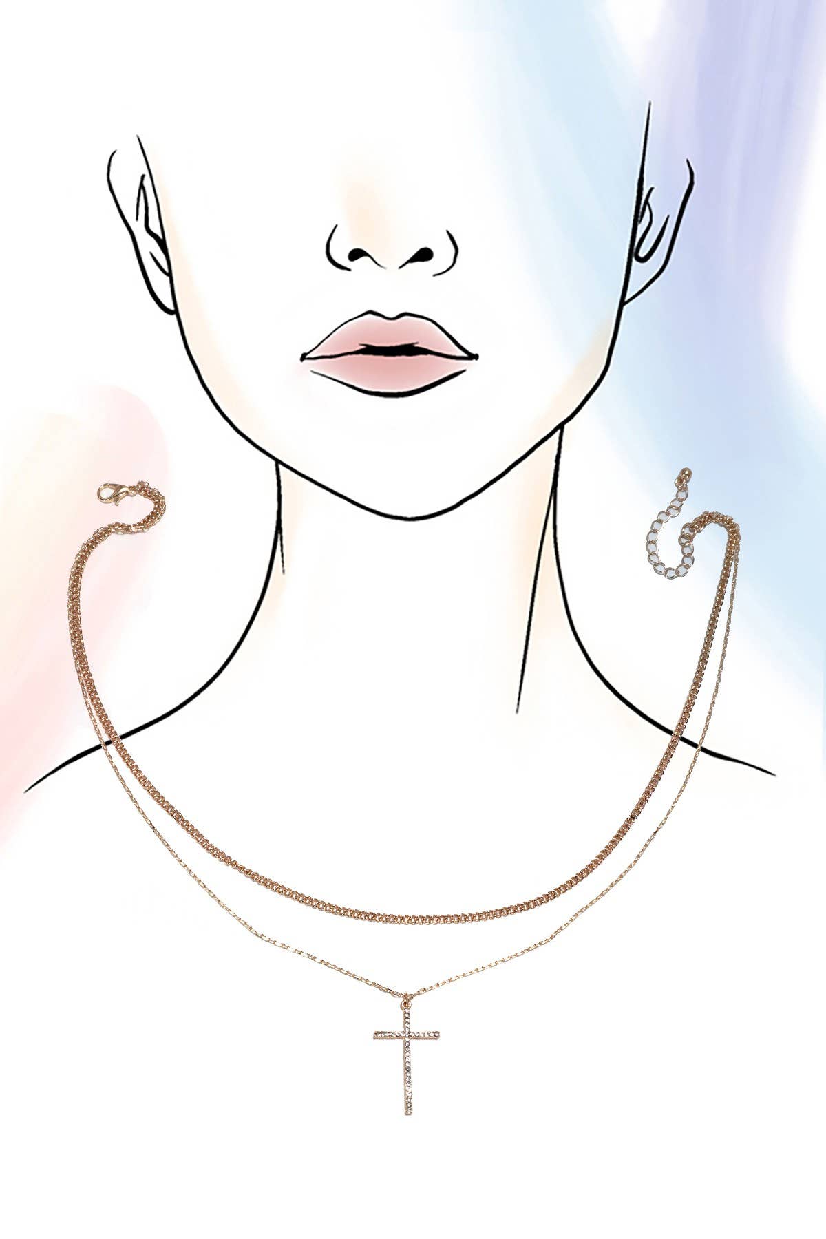 Iconic Double Layer Necklace