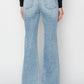 RISEN Claire High Rise Raw Cut Hem Bootcut Jeans