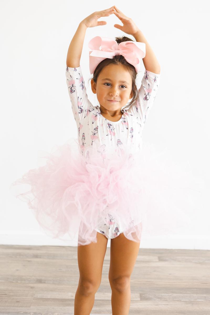 Ballerina 3/4 Sleeve Tutu Leotard