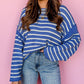 Autumn Breeze Stripe Sweater