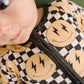 Lightning Checkered Smiley Bamboo Sleeper