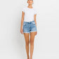 Vervet Riley High Rise Cuffed Shorts