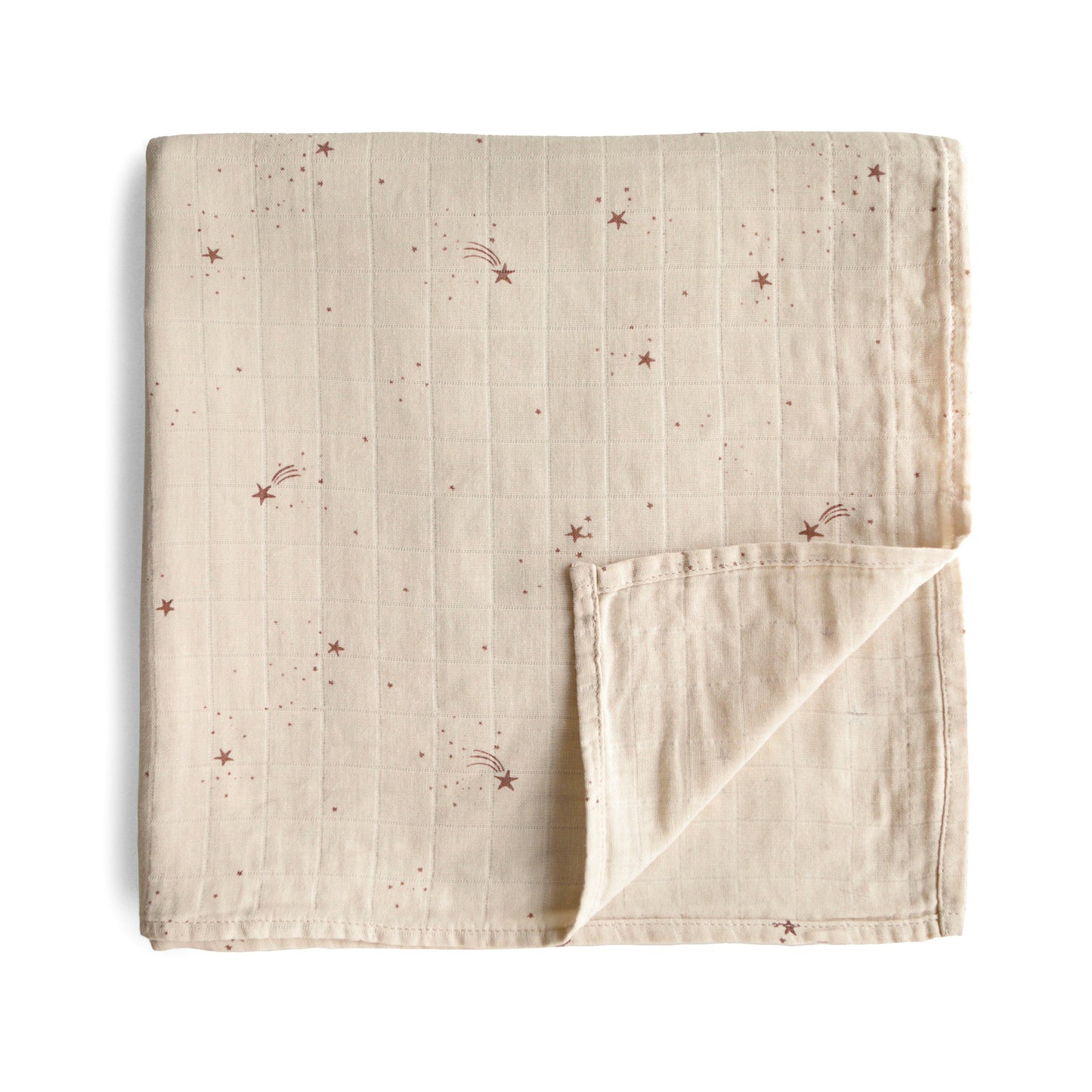 Organic Cotton Muslin Swaddle Blanket- Multiple Color Options
