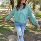 Best Selling Elliott Exposed Seam Sweatshirt in Five Colors