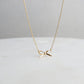 Golden Promise Bow Necklace