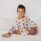 Football Print 2pc Pajama Set