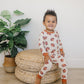 Football Print 2pc Pajama Set