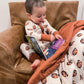 Football Print Quilted Bamboo Blanket