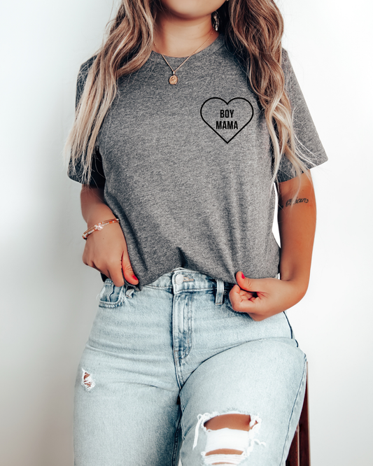 Boy Mama Tee- 5 Colors