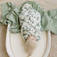 Muslin Swaddle Blanket - Green Forest