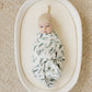 Muslin Swaddle Blanket - Green Forest