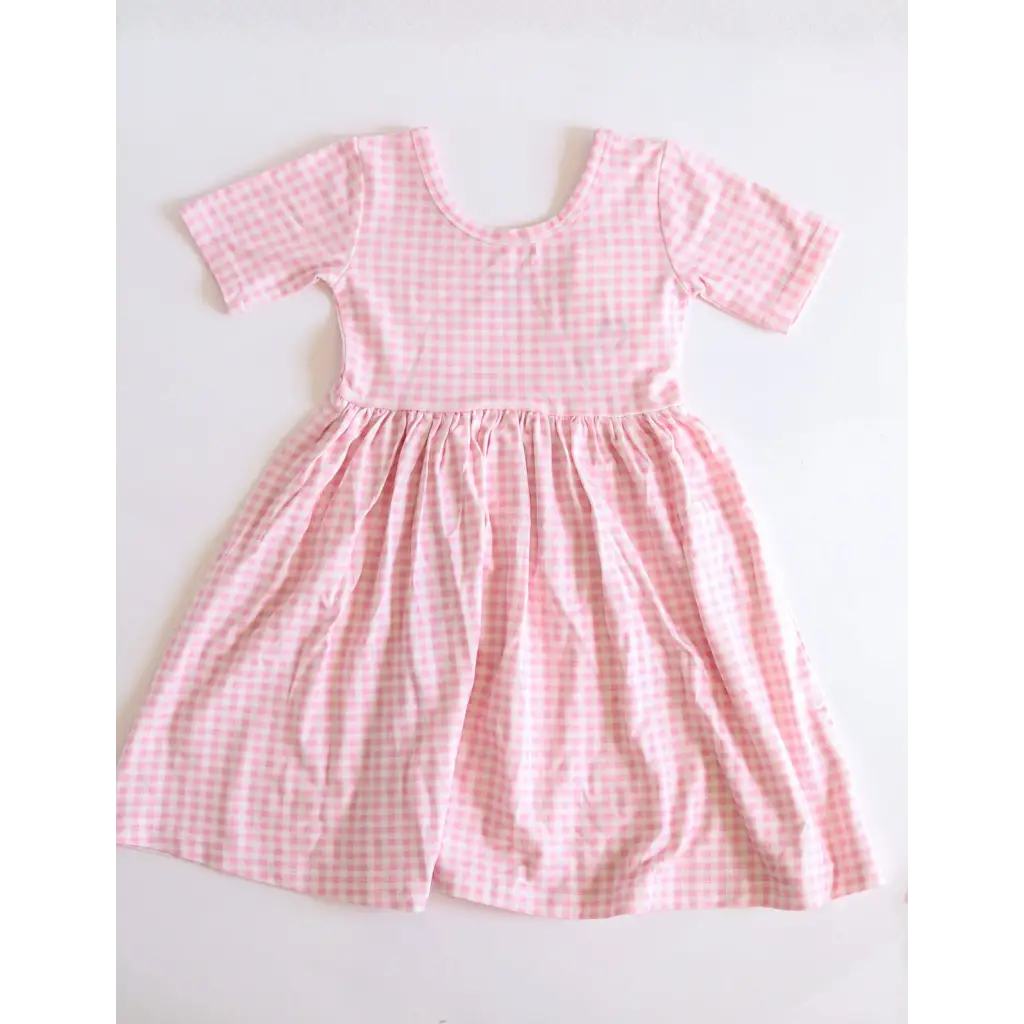 Gingham All Day Twirl Dress