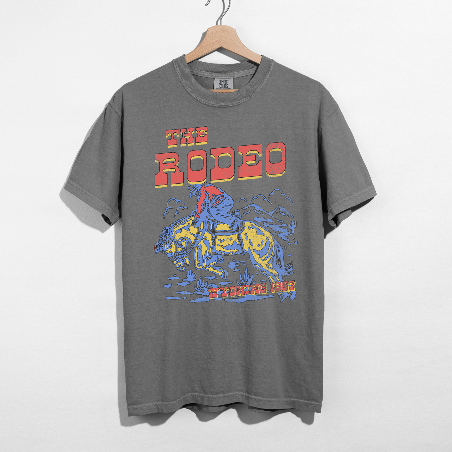 The Rodeo Graphic Vintage Western Tee- 5 Colors