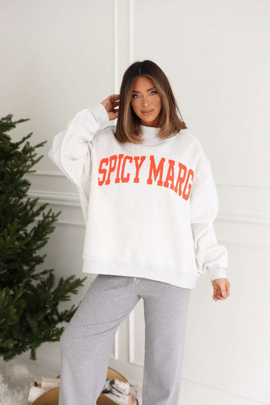 Grey Spicy Margs Reversible Sweatshirt