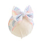 Pastel Rainbow Baby Headwrap Bow