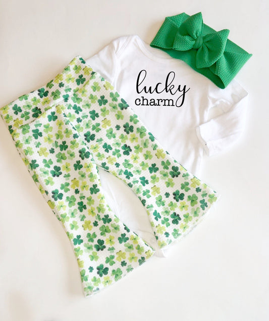 St. Patrick's Day Bell Bottoms Outfit