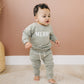 Merry Graphic Organic Cotton 2pc Jogger Set