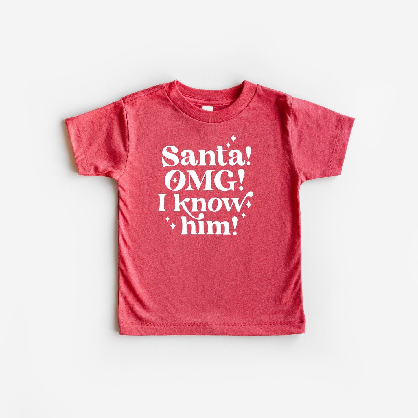 Santa! Omg I Know Him! Graphic Tee