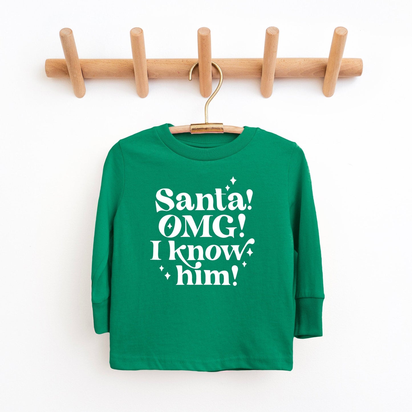 Santa! Omg I Know Him! Graphic Tee