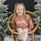 Merry Organic Cotton Crewneck Sweatshirt - Red